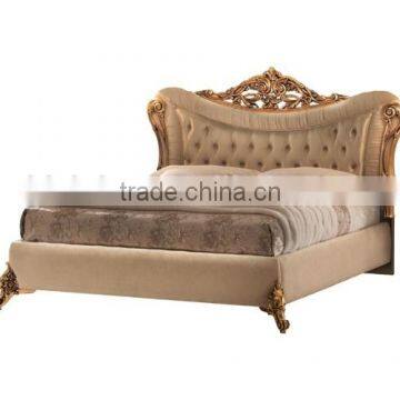 Solid Wood Golden Color Five Door Wardrobe/Luxury Italian Bedroom Furniture(MOQ=1 SET) photo-3