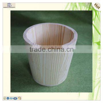 Decorative 3 Separated Base Support Stand Wooden Flower Pot