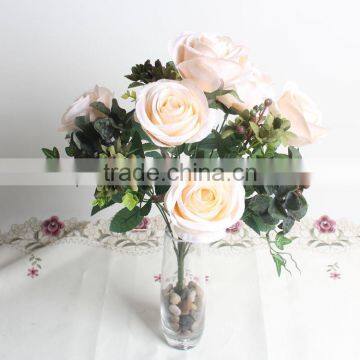 SJ1101501 Wedding centerpieces artificial silk flowers rose