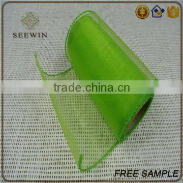 Wholesale Decorative Transparent Cut Felt Organza Fabric Ribbon photo-4