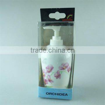 Deco Floral Ceramic Lotion Bottle, Lotion Dispenser With PVC Gift Box Promotional Package photo-2
