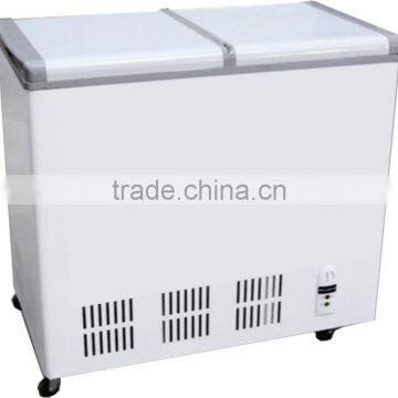 188L Solar DC Compressor Double Cabinet Chest Freezer photo-2