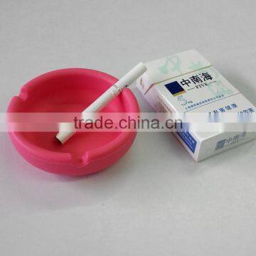 Hot Selling Promotional Gift Silkscreen Printing Round Silicone Ashtray photo-3