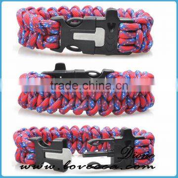 Emergency Paracord 550 Bracelet Parachute Cord Bracelet for Survival photo-3