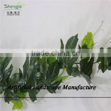 SJZJN 2567 High Quality Decorative Artificial Vine ,Hot Sale Hanging Leaves Made In China High Simulation photo-5