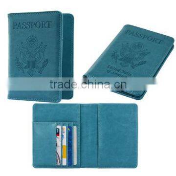 Hot Sale Leather Cover For Passport Business Card Holder photo-4