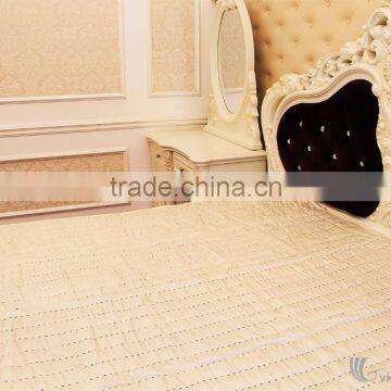 Luxurious Plain Color Silk Blanket With Sewing, 100% Handicraft in Vietnam, Blanket and Pillow Cover photo-3