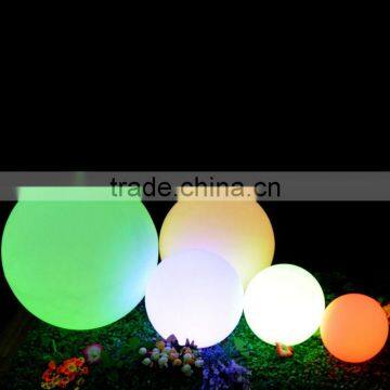 Custom Outdoor Garden Plastic Colorful Rgb LED Light Ball Lamp With Rechargeable Battery photo-2