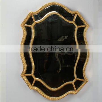 Baroque Mirror Frame Irregular Bathroom Mirrors photo-4