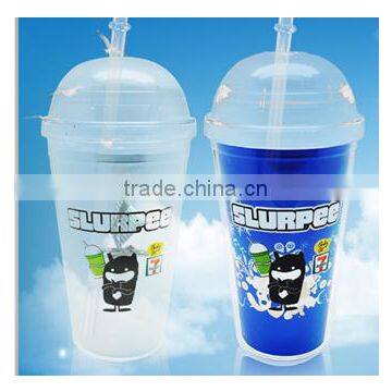 Clear Dome Lid Tumbler Double Wall photo-2