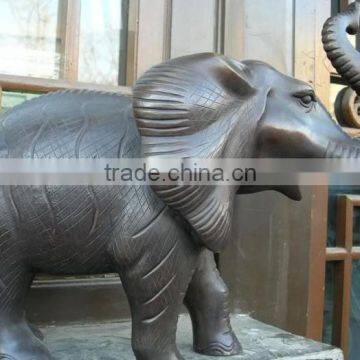Large Outdoor Animal Decoration Thailand Elephant Statue Bronze photo-4