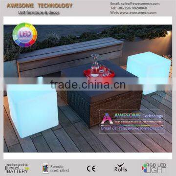 Pouff Wedding Bar Seats With Low Height (cb400) photo-4