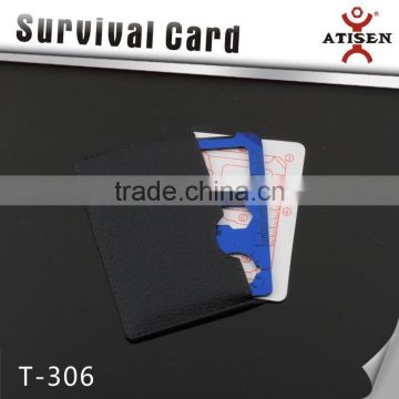 Colorfull Blue army card ,Card type outdoor survival multi tool