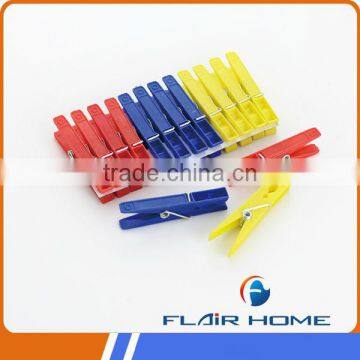 favourable colorful homeware European standard peg manufacturer plastic clothes peg