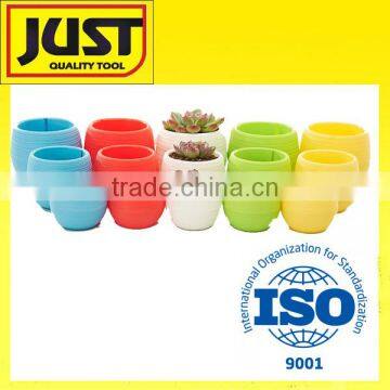 plastic flowerpot