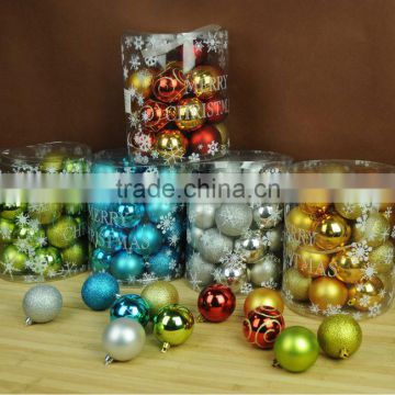 X'mas ball; fashionable ornaments