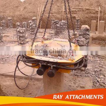 Hydraulic concrete breaker suqare pile cutter for excavator used