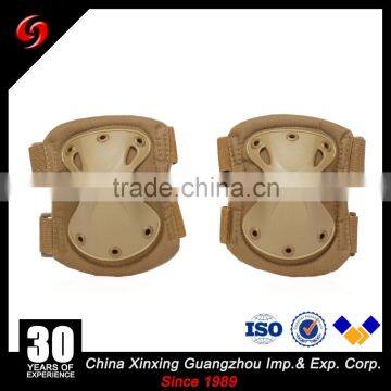 High Quality Safety Training Tactical Knee Elbow Pad Military Knee Elbow Sleeve(Black/Tan) photo-5