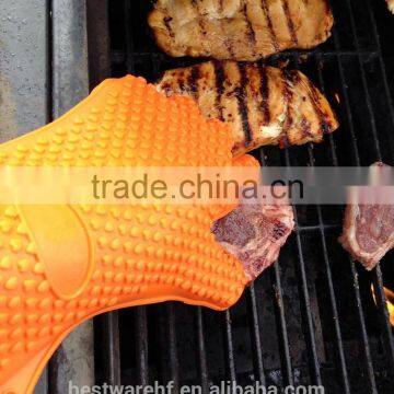 Food Grade Disposable Non-stick Silicone Oven Gloves photo-2