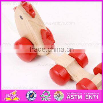 Оптовая модная деревянная игрушка-курица для детей 2016 года, модель W05B147 photo-4