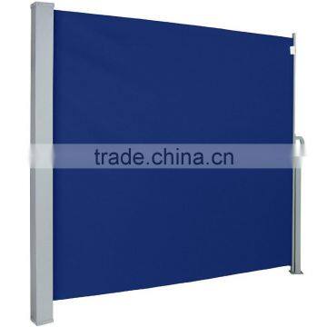 3x1.3M Durable Waterproof Aluminum Blue Manual Retractable Canopy