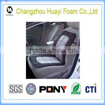 MEMORY FOAM CAR SEAT CUSHION BLACK & GRAY car seat molded foam