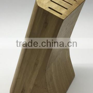 5- Slots bamboo Knife block