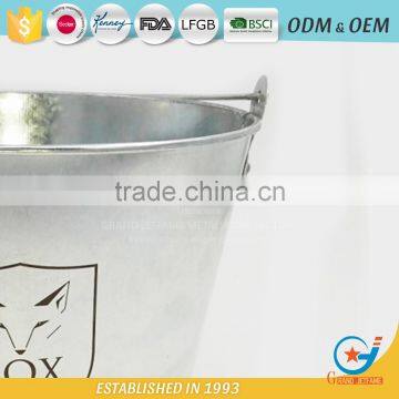 8 Inch Galvanized Metal Garden Beer in Ice Bucket Ice Beer Bucket