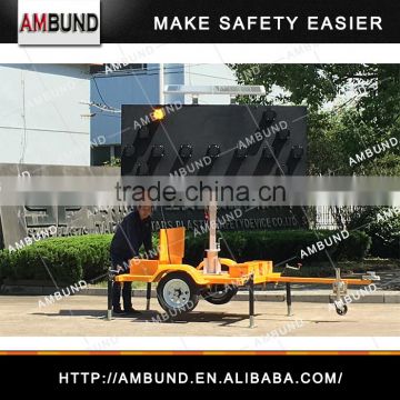 MUTCD Standard Trailer / Traffic Control Equipment Led Arrow Warning Light Solar Sign Board Truck Mounted Arrow Board