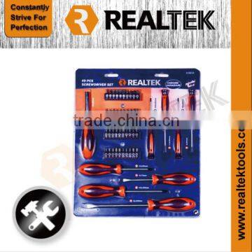 49PCS Screwdriver Set With TPR/PP Handle