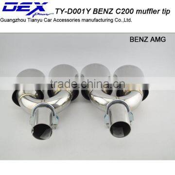 Car Part Best Price Exhaust System Exhaust Pipe Muffler Tip for B-enz Amg C200 photo-2