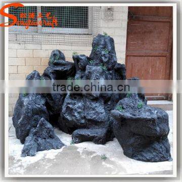 Latest Design Landscaping Rock Fake Fiberglass Fake Slate Rock Prices photo-6