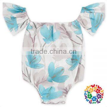 Soft Baby Cotton Jumpsuit Printing Pattern Design Wholesale Kids Raglan Sleeve Baby Clothes Romper