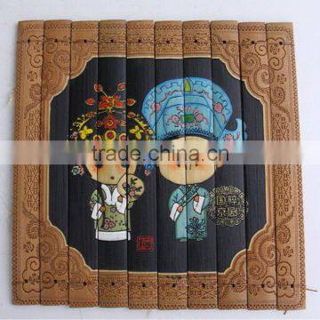 hand made bamboo wood tourist gift