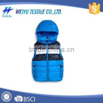 Windproof Child safety Wholesale quilted vest