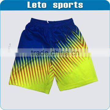 polyester black men's basketball shorts