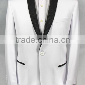 2015 New Tuxedo slim fit suit for man-Shawl collar Tuxedo