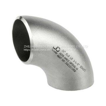 stainless seamless 90 degree LR elbows