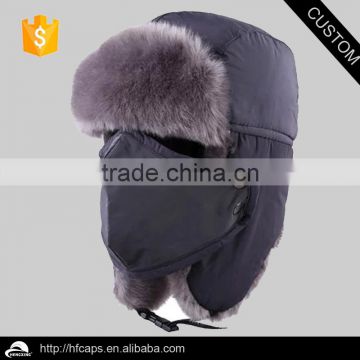 Funny winter ski hat / Russian ski ear flap cap