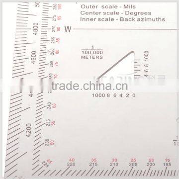 Kearing Brand Manufacture Aviation Square Protractor,combination Square Set Protractor,super Quality Military Square Ruler#KMP-4 photo-4