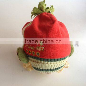 New Acrylic and Polyester Lovely Girl's Fashion Kids Knitted Hats Factory photo-6