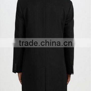 2014 Latest Style Formal Occasion Slim Fit Mens Cashmere Best Selling Men Coat photo-4