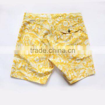 Sea Sunshine Board Shorts For Youth Swim Trunk With Zip Fly Inner Drawcord Customizable Printed Inner Labelling Surfing Short photo-3