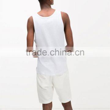 Classic Chest Stripe With Pocket 100%cotton Vest photo-3