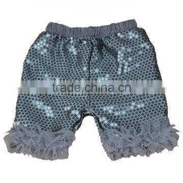 Wholesale Sequins Girls Shorts Baby Clothes Ruffle Shorts Yiwu Factory photo-6
