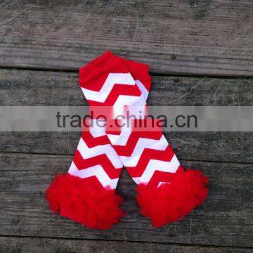 Cute Baby Ruffle Leg Warmers Kids Handmade Pink Leg Warmers photo-3