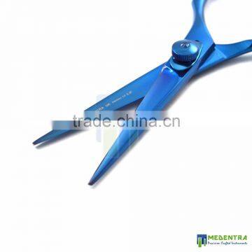 Medentra Blue Hairdressing Haircutting Barber Scissors Razor Cut Professional
