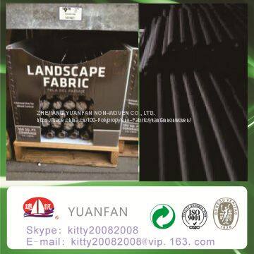 agriculture UV treated 100% pp spunbond agriculture black plastic film