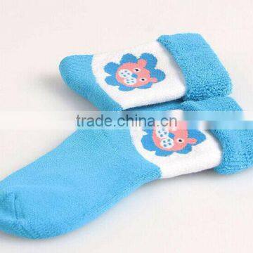 2017 New Fashion Customized Your Own Brand Design Breathable Polyester Cotton Sport OEM Stretch Kids Boy Socks photo-2