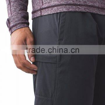 Quick Dry Polyester Woven Fabric Training Pants Mens Trekking Pants photo-5
